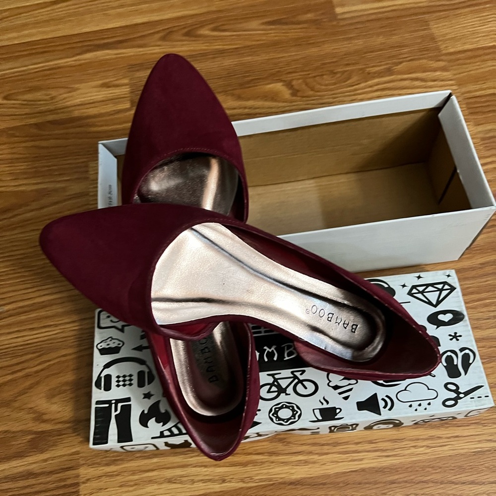 Bamboo size 7.5 suede